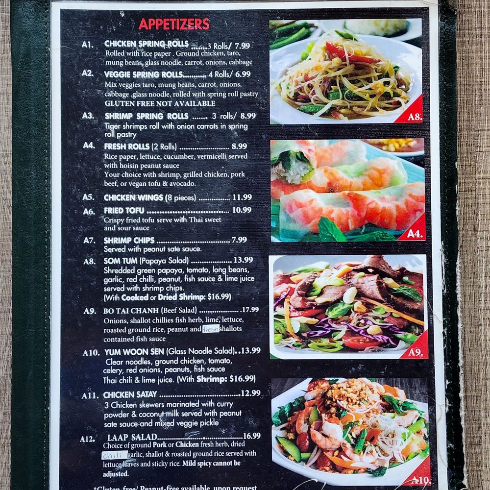Saigon PAI - Menu p1 of 8 (Jan 2023) - Thai Near Me - Toronto, Ontario Saigon PAI - Menu p1 of 8 (Jan 2023) - Thai Near Me - Toronto, Ontario