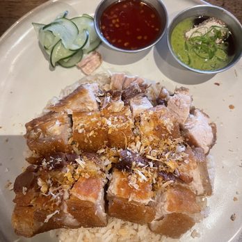 La ong - The pork belly is nice, if kindly add some green oasis so the porky can find a place from the heat, - Thai Near Me - Beverly Hills, California La ong - The pork belly is nice, if kindly add some green oasis so the porky can find a place from the heat, - Thai Near Me - Beverly Hills, California