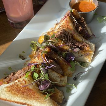 The Vault - Short rib grilled cheese - New American Near Me - Beacon, New York The Vault - Short rib grilled cheese - New American Near Me - Beacon, New York