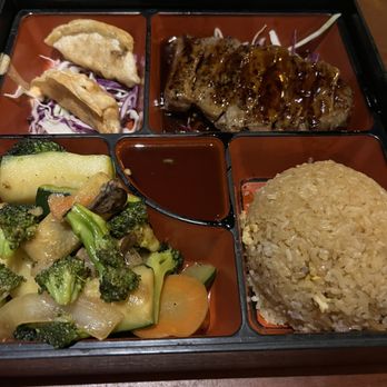 Fuji Japanese Steakhouse - Steak teriyaki bento box - Japanese Near Me - Fort Smith, Arkansas