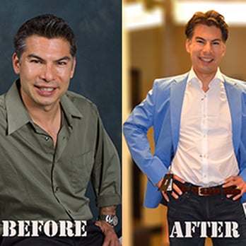Style by Liliya - Before on the left and After on the Right
This client looked so much younger and more approachable in the colors of his element. - Personal Shopping Near Me Style by Liliya - Before on the left and After on the Right
This client looked so much younger and more approachable in the colors of his element. - Personal Shopping Near Me
