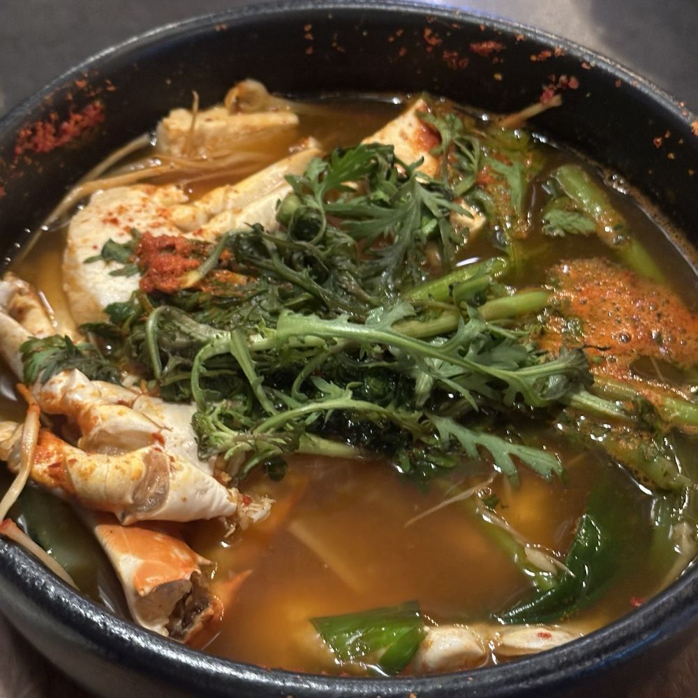 Korean Garden - blue crab stew - Korean Near Me - Suwanee, Georgia