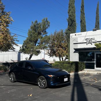 Tint Lab - 2024 Mazda 3 hatchback 20% all around and 50% windshield - Car Window Tinting Near Me - Chino, California Tint Lab - 2024 Mazda 3 hatchback 20% all around and 50% windshield - Car Window Tinting Near Me - Chino, California