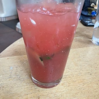 The Shed - Cucumber Watermelon Mocktail - New Mexican Cuisine Near Me - Santa Fe, New Mexico