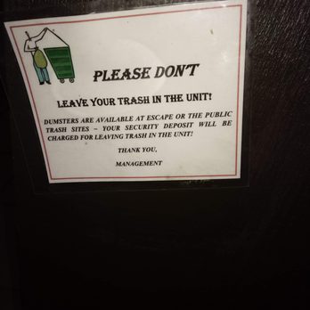 Escape For All Seasons - signs signs everywhere signs. Take out your trash, use the right washcloth, wash your own dishes, turn the heater to this temp, sheesh - Hotels Near Me - Big Bear Lake, California