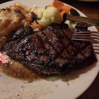 Hunter Steakhouse - salty burnt ribeye - Steakhouses Near Me - Oceanside, California