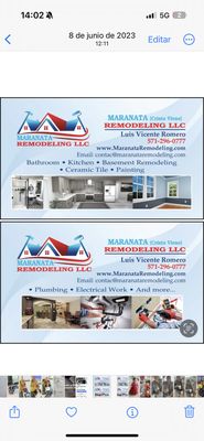 Maranata Remodeling Logo