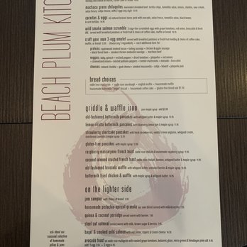 Beach Plum Kitchen - Menu - New American Near Me - Carlsbad, California Beach Plum Kitchen - Menu - New American Near Me - Carlsbad, California