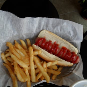 The Rock Restaurant - hot dog combo - Greek Near Me - Normal, Illinois The Rock Restaurant - hot dog combo - Greek Near Me - Normal, Illinois