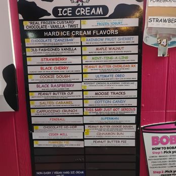 The Pink Cow - Ice cream menu August 2025 - Ice Cream & Frozen Yogurt Near Me - Alden, New York The Pink Cow - Ice cream menu August 2025 - Ice Cream & Frozen Yogurt Near Me - Alden, New York