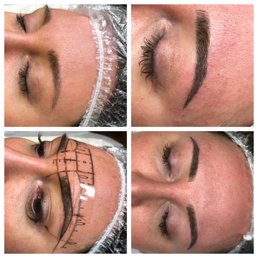 She takes the time to "map" out your brows and ensure they match your bone structure. I'm pretty sure she does this even when waxing. She takes the time to "map" out your brows and ensure they match your bone structure. I'm pretty sure she does this even when waxing.