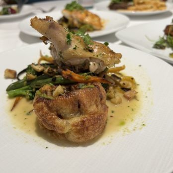 Mariposa - Roast Lemon-Thyme Basted Mary's Chicken - New American Near Me - Beverly Hills, California Mariposa - Roast Lemon-Thyme Basted Mary's Chicken - New American Near Me - Beverly Hills, California