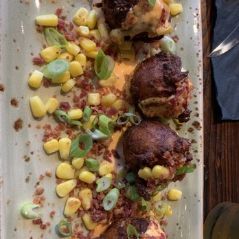 The Fire Side Public House - Crab cake hush puppies - New American Near Me - Pittsburgh, Pennsylvania
