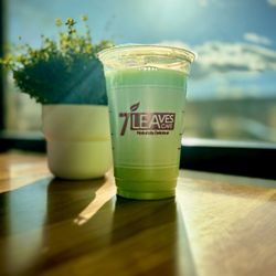 7 Leaves Cafe - Mung Bean Milk Tea: my favorite afternoon pick-me-up