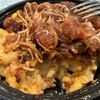 KFC - A very tasty Spicy Chicken Mac 'n Cheese Bowl - Fast Food Near Me - Sun City, California KFC - A very tasty Spicy Chicken Mac 'n Cheese Bowl - Fast Food Near Me - Sun City, California