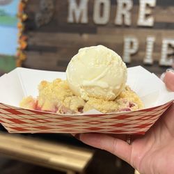 California Mountain Bakery - Boysenberry crumble