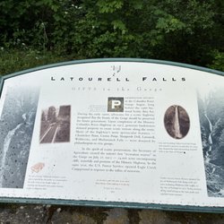 Latourell Falls - History of Latourell Falls