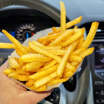 Sespe Burger - Small (but still big) order of seasoned fries. - Burgers Near Me - Boardman, Ohio