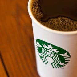 Starbucks - I just got the $2 regular coffee, tall in a grande cup, and it was just perfect for me!