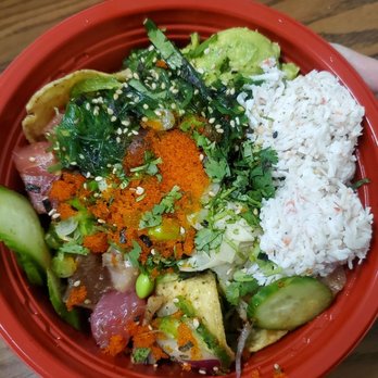 Poke Pola - Large poke bowl - Poke Near Me - Long Beach, California Poke Pola - Large poke bowl - Poke Near Me - Long Beach, California