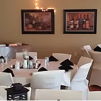 Wakeside Bar & Grill - tables set up for a wedding reception - American Near Me - Mina, South Dakota