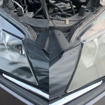 Luxe City Mobile Detailing - RIGHT SIDE:   BEFORE LUXE. ‍  LEFT SIDE:   AFTER LUXE. - Auto Detailing Near Me