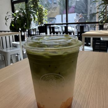 Boba Guys - Calvillo Matcha Latte - Bubble Tea Near Me - San Francisco, California