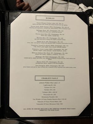 Menu photo 3 Chaplin's Washington, DC, DC