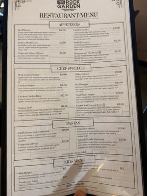 Menu photo 1 Rock Garden Eatery and Bar Torrey, UT Menu photo 1 Rock Garden Eatery and Bar Torrey, UT