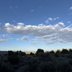 Hickison Petroglyph Recreation Area - View from camp