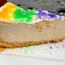 St. James Cheese Company | Uptown - King Cake cheesecake