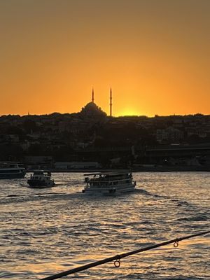 Galata Bridge by null