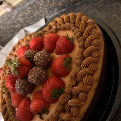 Hot Wok - Heart chocoflan  Hispanic cheesecake
