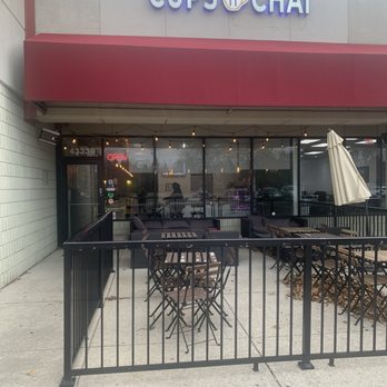 CupsnChai - Outside entrance - Coffee & Tea Near Me - Canton, Michigan