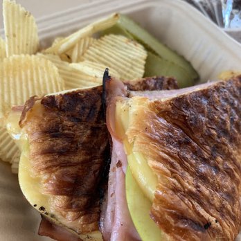 Bodega South Main - Ham & cheese panini, nutella brownie wrapped up in the back - Grocery Near Me - Fort Worth, Texas