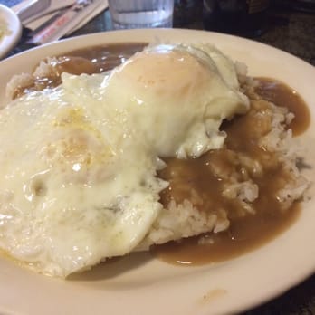 Liliha Bakery - My loco Moco with a 4oz paddy & in place of the butter roll, I got an extra scoop rice . - Bakeries Near Me - Honolulu, Hawaii Liliha Bakery - My loco Moco with a 4oz paddy & in place of the butter roll, I got an extra scoop rice . - Bakeries Near Me - Honolulu, Hawaii