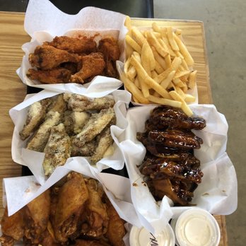 Wing City - All of them were great... But our fave would be Teriyaki and wings with the rub( can't remember the name) - Chicken Wings Near Me - Garland, Texas Wing City - All of them were great... But our fave would be Teriyaki and wings with the rub( can't remember the name) - Chicken Wings Near Me - Garland, Texas