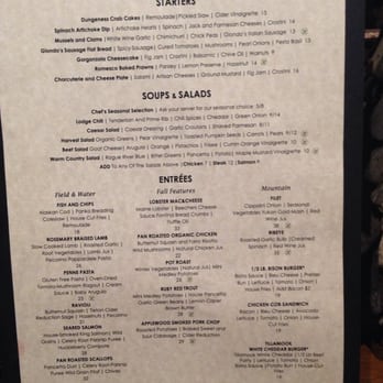 Suncadia Resort - Sample Menu - Resorts Near Me - Cle Elum, Washington Suncadia Resort - Sample Menu - Resorts Near Me - Cle Elum, Washington