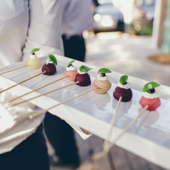 Foxtail Catering and Events - Goat cheese beet lollypop appetizer - Party & Event Planning Near Me - San Francisco, California Foxtail Catering and Events - Goat cheese beet lollypop appetizer - Party & Event Planning Near Me - San Francisco, California