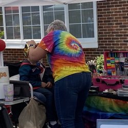 The Cranston Spring Street festival - Face painting