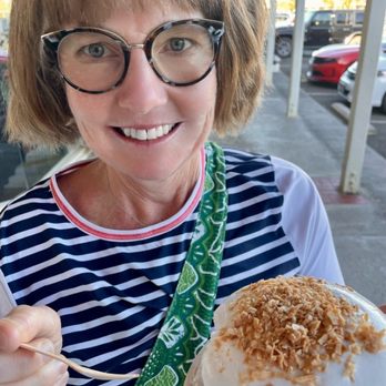 Wailua Shave Ice - Coconut three ways - Shaved Ice Near Me - Kapaa, Hawaii
