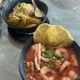 Khao Soi Chicken - Northern Thai Coconut Curry Noodles