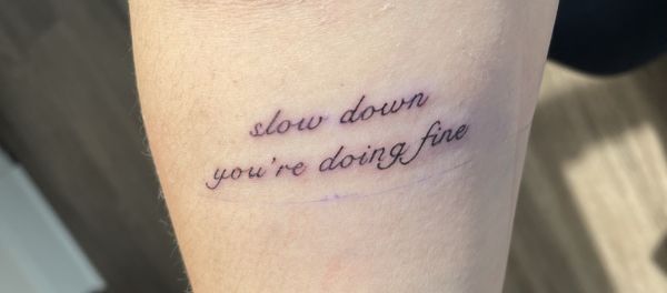 White Lotus Custom Tattoo