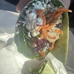 Rox Cafe - Chicken Cranberry Wrap good luck eating it all