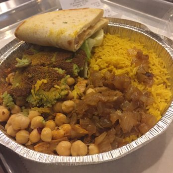 Juicy Platters - Hackensack - Chicken and rice platter with chickpea and falafel add on - Halal Near Me - Hackensack, New Jersey Juicy Platters - Hackensack - Chicken and rice platter with chickpea and falafel add on - Halal Near Me - Hackensack, New Jersey