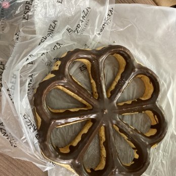 Pastelerías Esperanza - Not sure what it's called, but chocolate-covered crispy baked lotus thing - Bakeries Near Me - Centro, DIF Pastelerías Esperanza - Not sure what it's called, but chocolate-covered crispy baked lotus thing - Bakeries Near Me - Centro, DIF