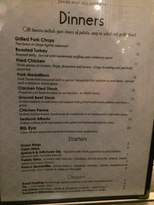 Menu photo 2 M & M Restaurant & Lounge Gresham, OR