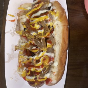 La jefa food truck - Bacon wrapped hot dog - Food Trucks Near Me - Lancaster , California La jefa food truck - Bacon wrapped hot dog - Food Trucks Near Me - Lancaster , California