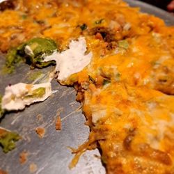 La Casa De Juana - Mexican pizza with carnitas--AMAZING!
