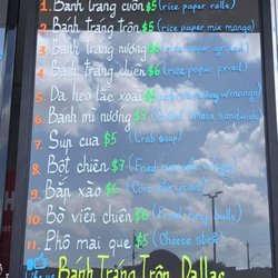 Banh Trang Tron Dallas - Food Menu